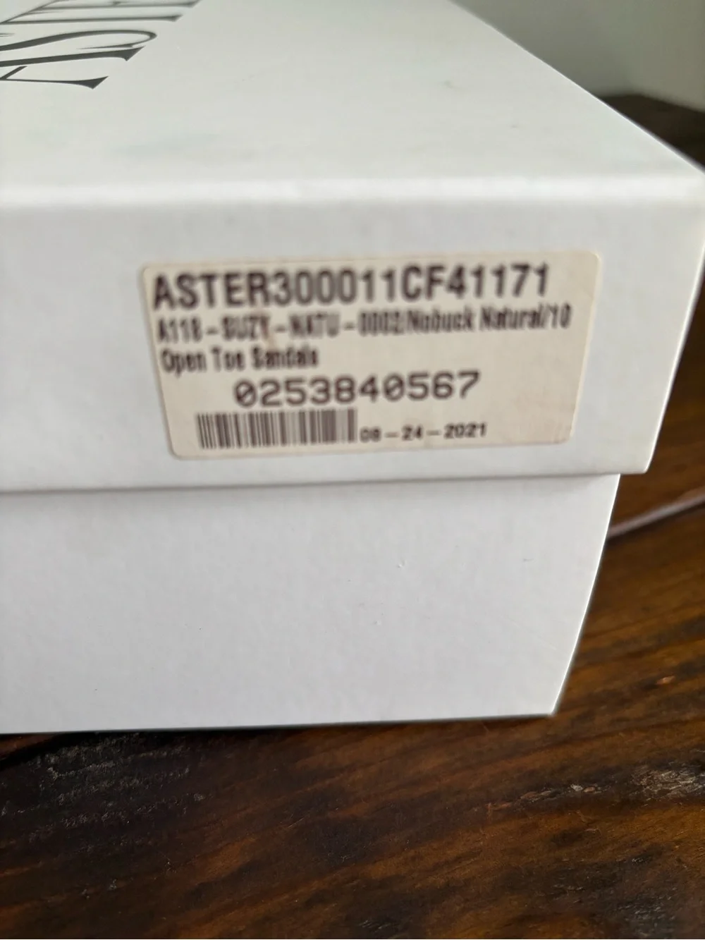Aster square sandals stable